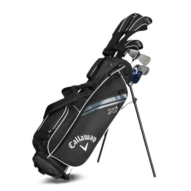 Callaway XJ-3 8PC junior golf set, steel/graphite