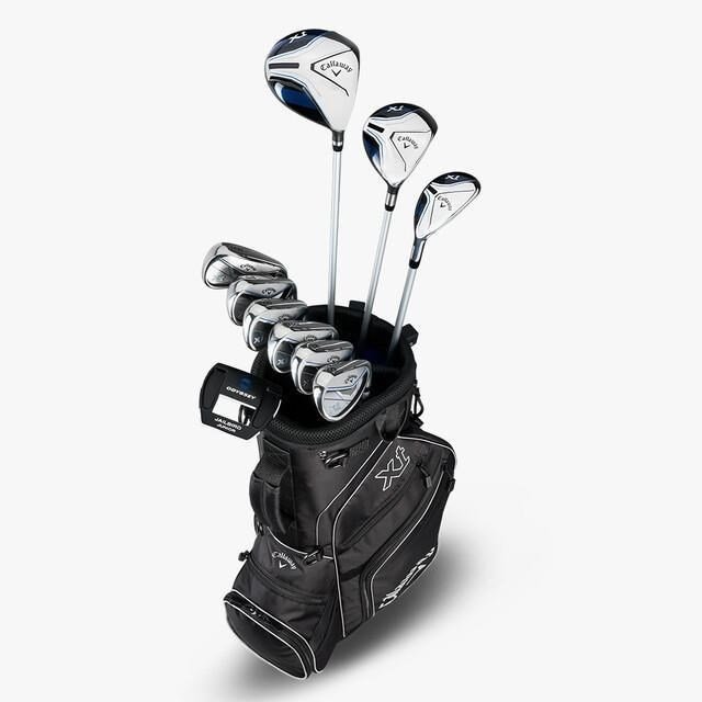 Callaway XT 26 11PC junior golf set, stand bag, black (147-175cm, 11-13Y)
