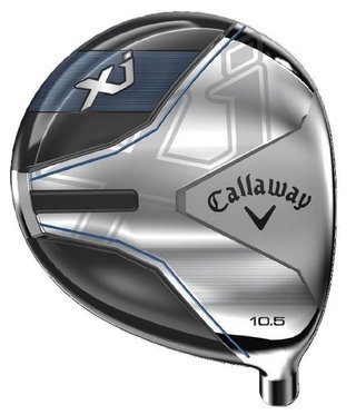 Callaway XJ-2 7PC junior golf set, steel/graphite, + stand bag, blue/white