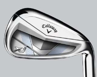 Callaway XJ-2 7PC junior golf set, steel/graphite, + stand bag, blue/white