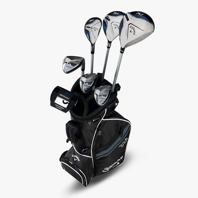 Callaway XJ-3 8PC junior golf set, steel/graphite