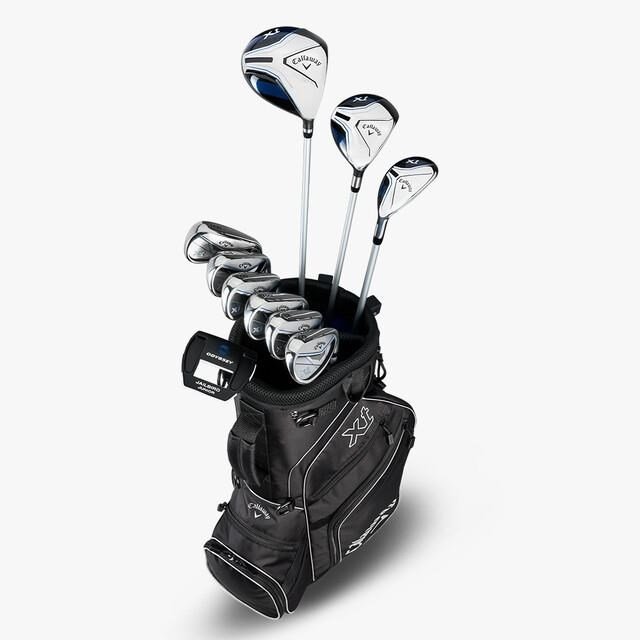 Callaway XT 26 11PC junior golf set, stand bag, black (147-175cm, 11-13Y)