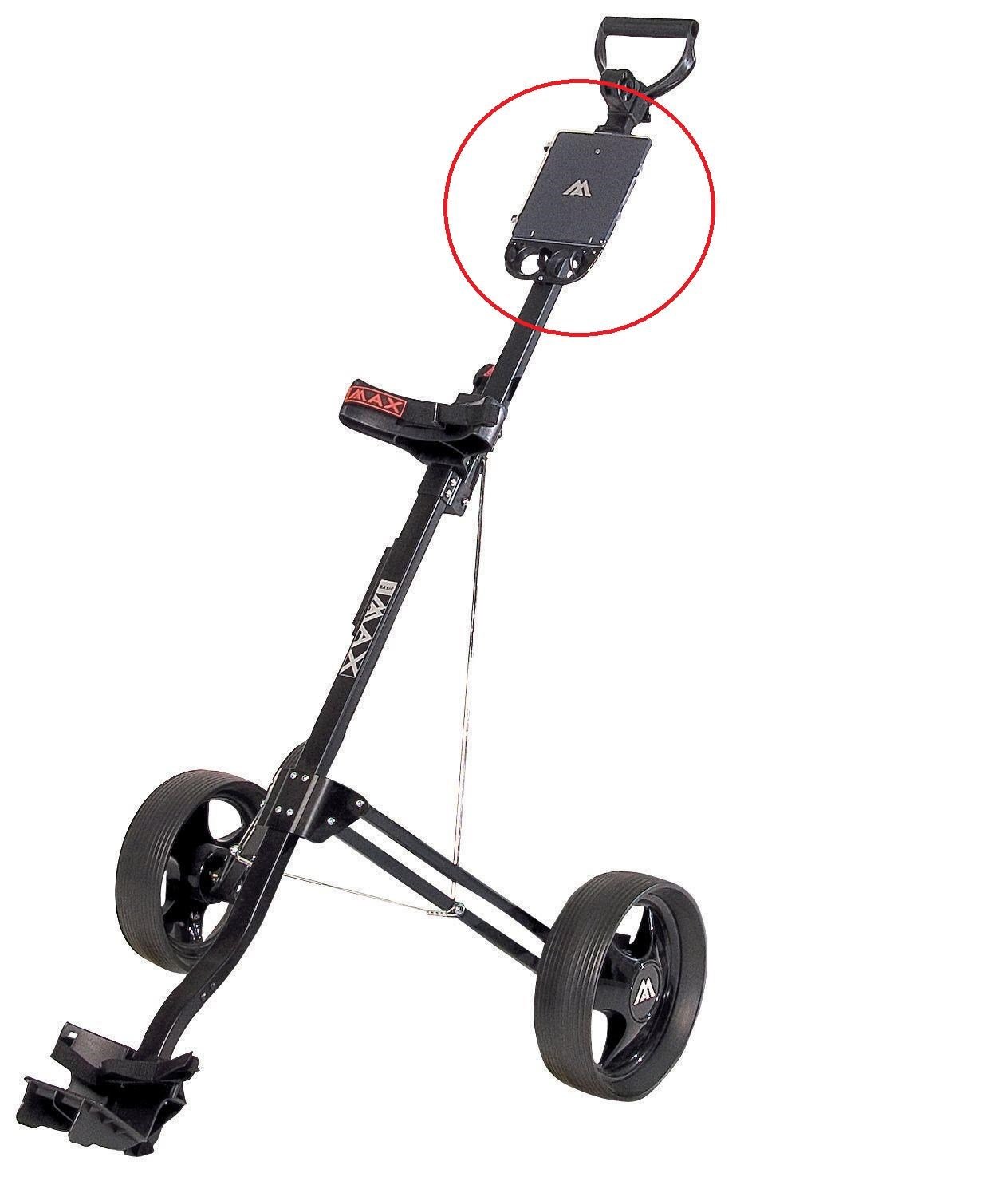 Big Max SPARE PART - Big Max Basic Scorecard Holder cart accessory, black