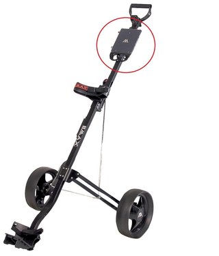 Big Max SPARE PART - Big Max Basic Scorecard Holder cart accessory, black