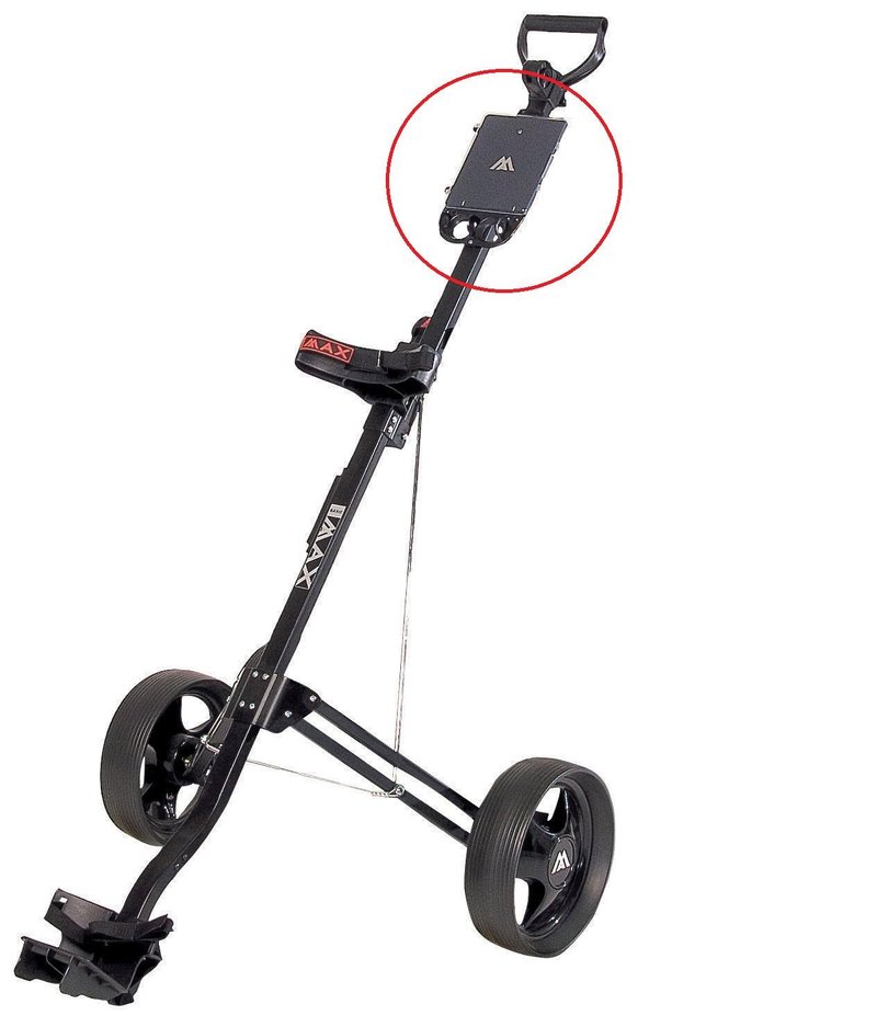 Big Max SPARE PART - Big Max Basic Scorecard Holder cart accessory, black