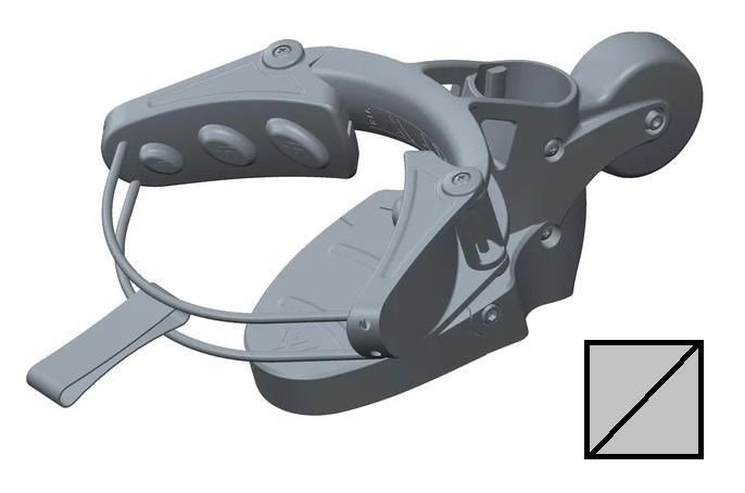 Big Max IQ+ Lower Bag Holder, grey