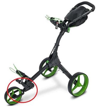 Big Max SPARE PART - Big Max IQ+ Front Fork, green