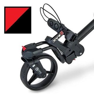 Big Max Spare Part Lower Bag Holder for IQ 360 trolley accessory, black-red