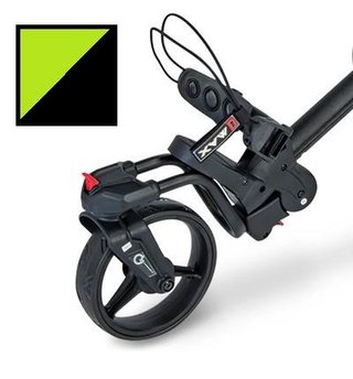 Big Max SPARE PART - Big Max Lower Bag Holder for IQ 360 trolley accessory, black-lime