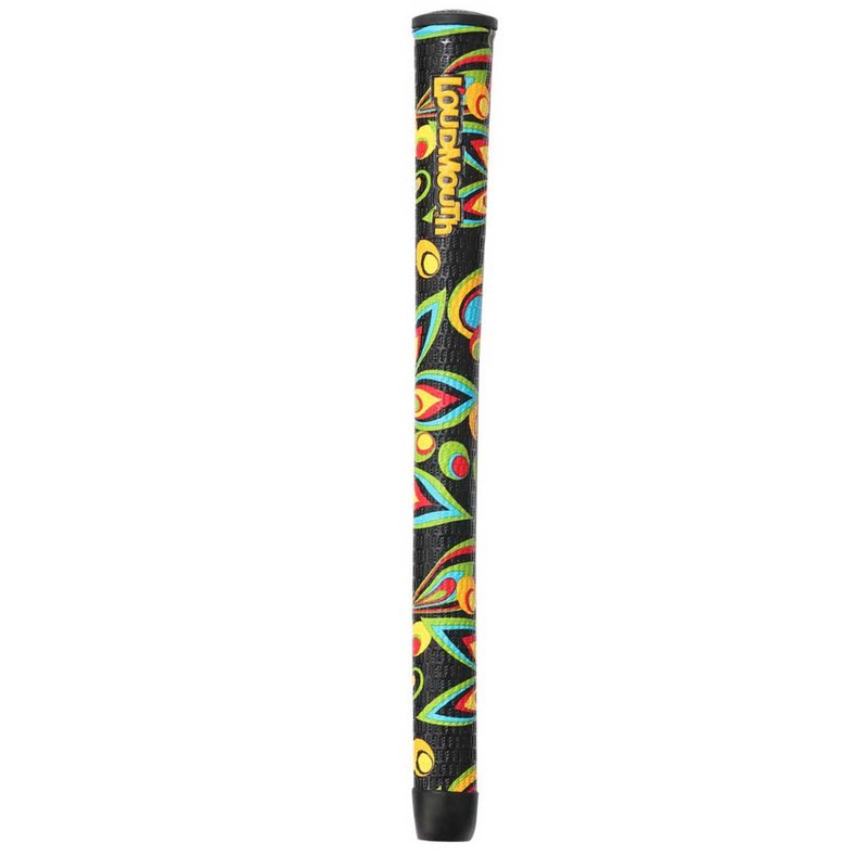 Loudmouth Swing Black Shagadelic Golf Grip, Standard
