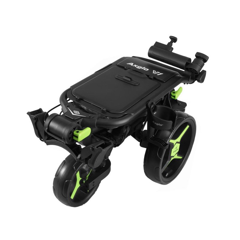 Axglo V1 manual trolley, black/green