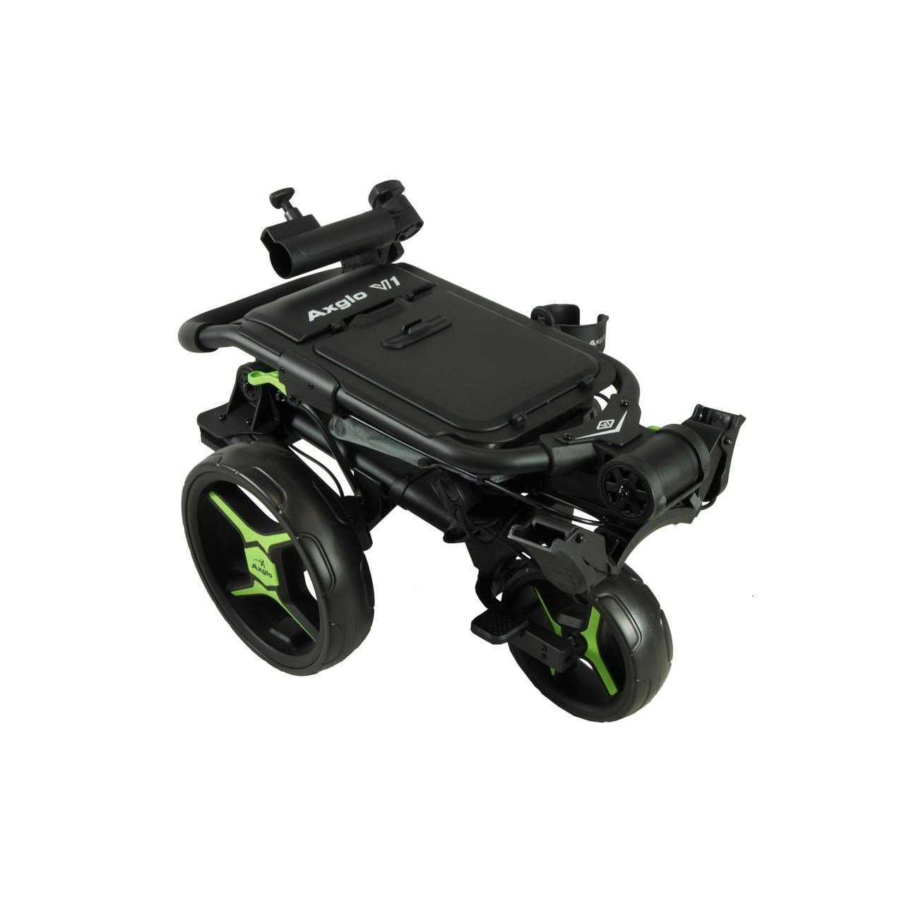 Axglo V1 manual trolley, black/green
