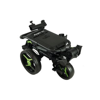 Axglo V1 manual trolley, black/green