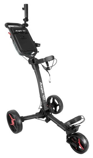 Axglo V1 manual trolley, black/red