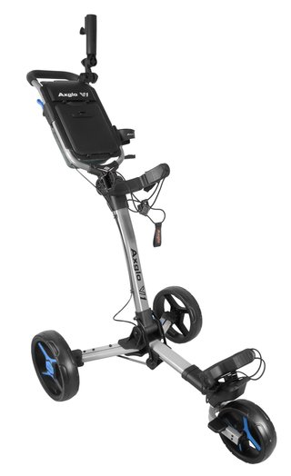 Axglo V1 manual trolley, silver/blue