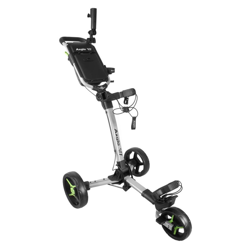 Axglo V1 manual trolley, silver/green