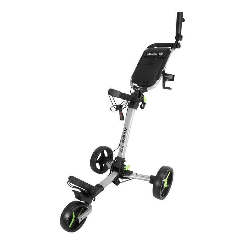 Axglo V1 manual trolley, silver/green