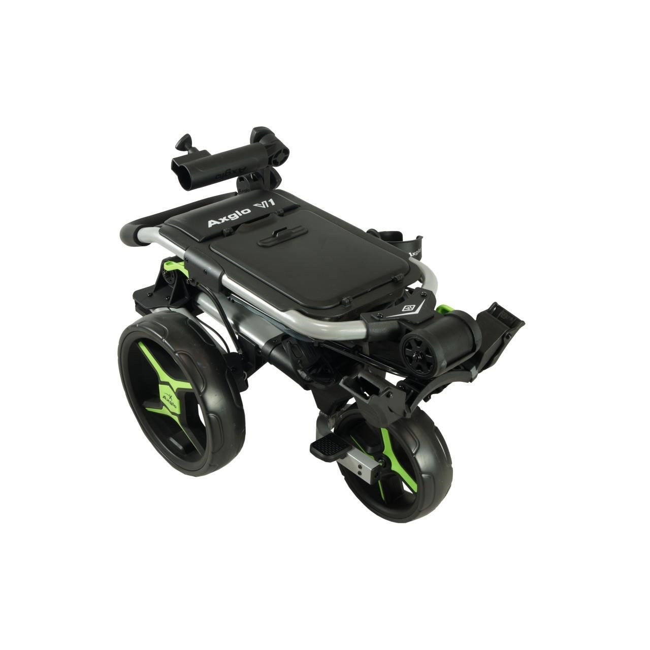 Axglo V1 manual trolley, silver/green