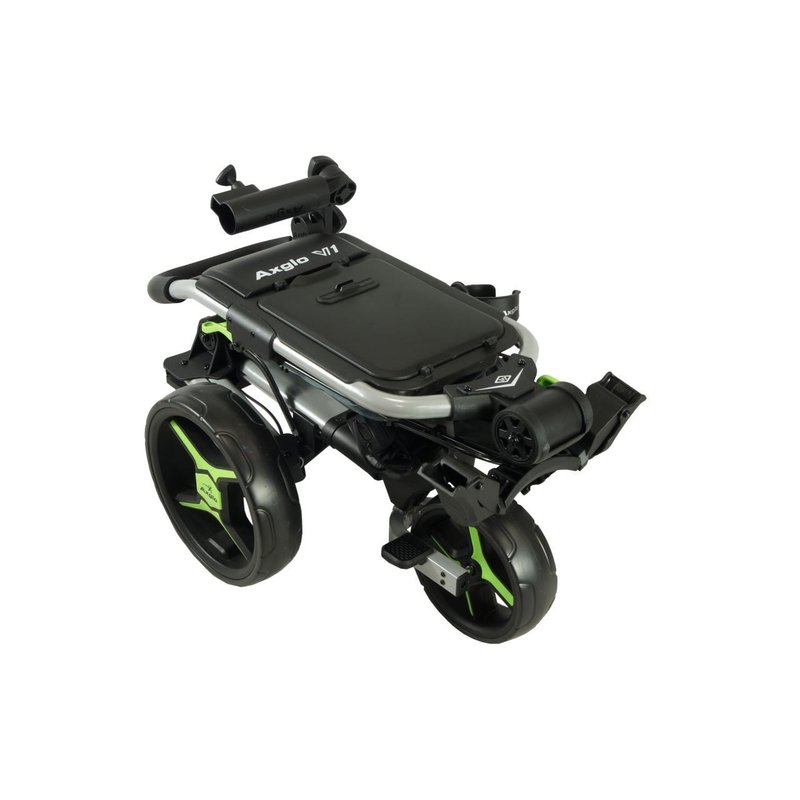 Axglo V1 manual trolley, silver/green