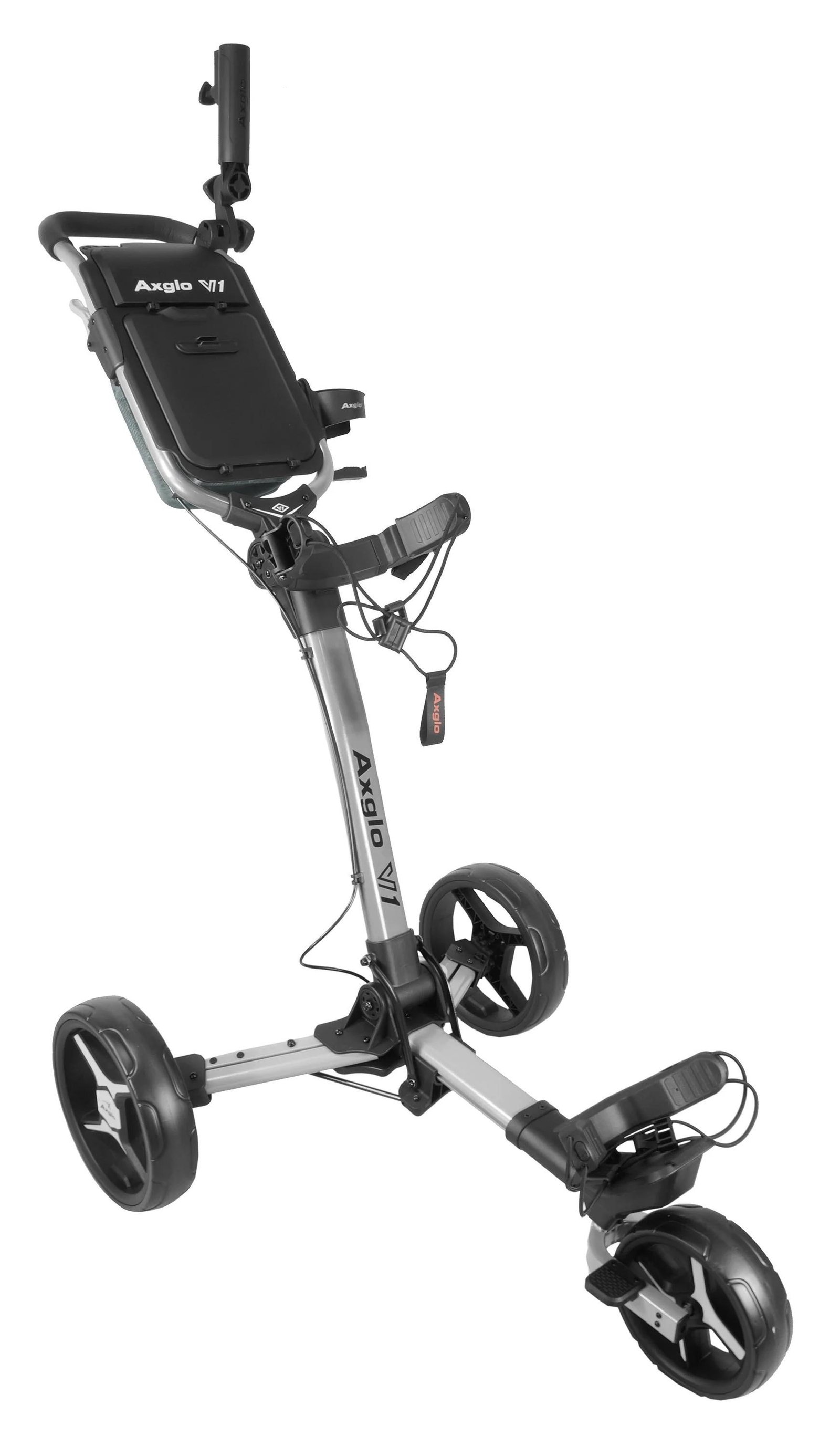 Axglo V1 manual trolley, silver/grey