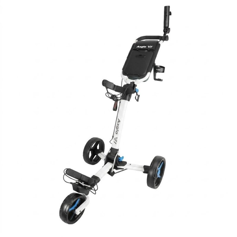 Axglo V1 manual trolley, white/blue
