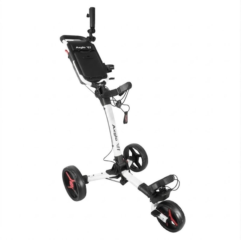 Axglo V1 manual trolley, white/red