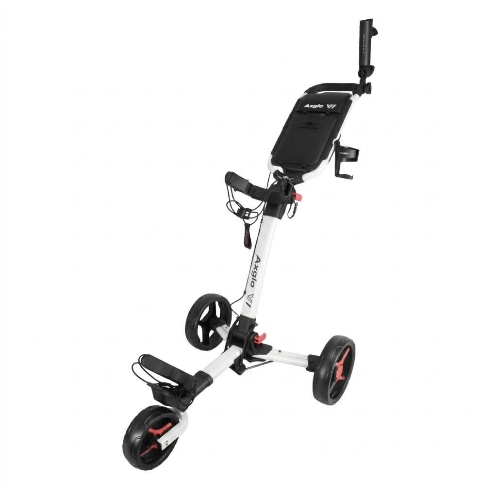 Axglo V1 manual trolley, white/red