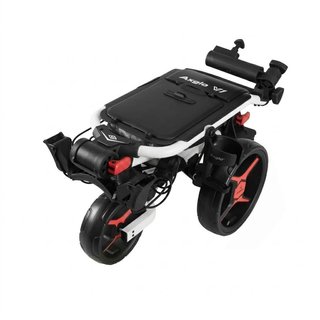 Axglo V1 manual trolley, white/red