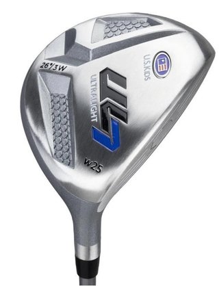 U.S. Kids Golf UL7-45 (114cm) 4-Club junior golf set, graphite, + stand bag, black/blue