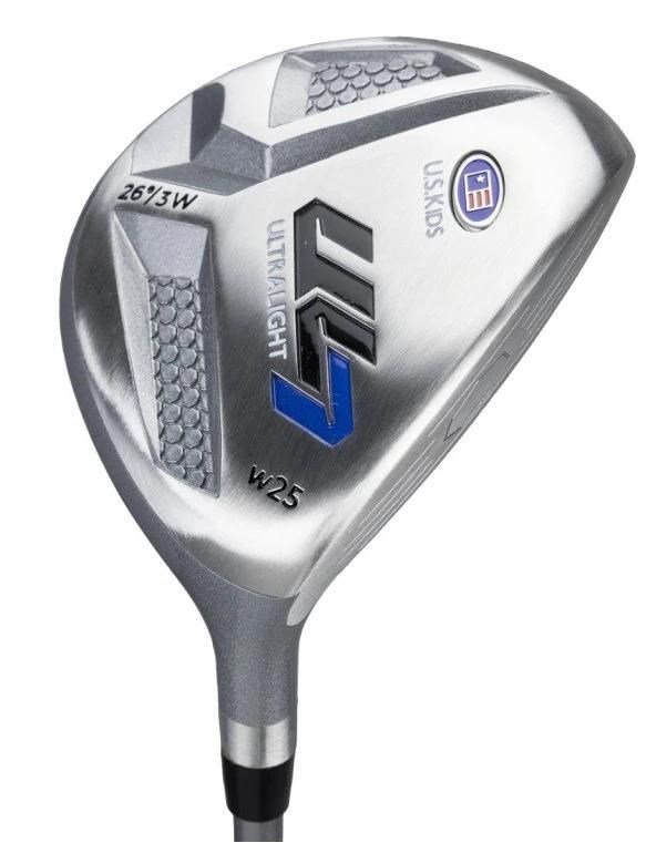 U.S. Kids Golf UL7-45 (114cm) 4-Club junior golf set, graphite, + stand bag, black/blue