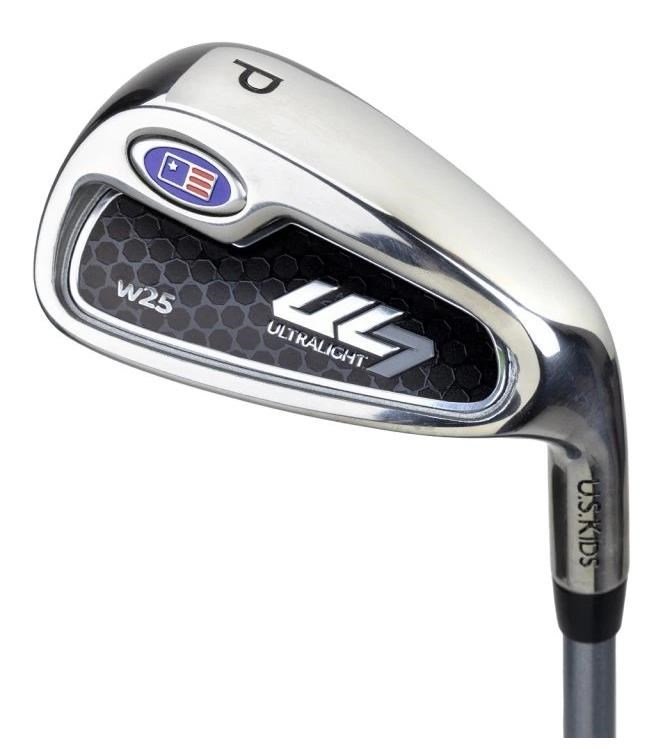 U.S. Kids Golf UL7-45 (114cm) 4-Club junior golf set, graphite, + stand bag, black/blue