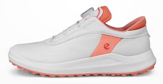 Ecco Core BOA women's golf shoes, white/burnt coral