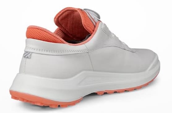 Ecco Core BOA women's golf shoes, white/burnt coral