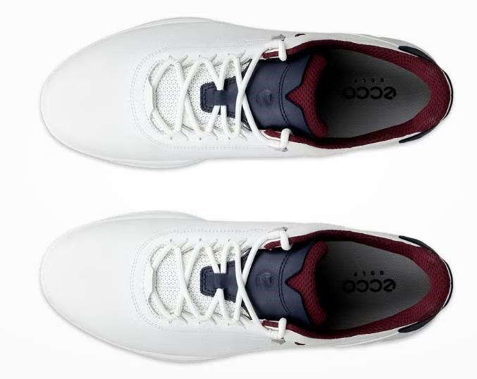 Ecco S-Casual men's golf shoes, white/marine