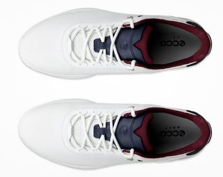 Ecco S-Casual men's golf shoes, white/marine