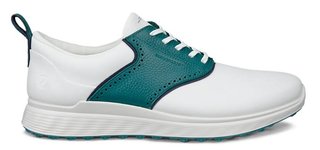 Ecco S-Casual mens golf shoes, white/baygreen