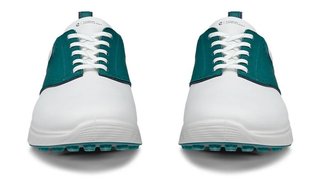 Ecco S-Casual mens golf shoes, white/baygreen