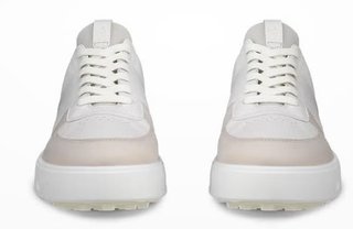 Ecco Street 720 ladies golf shoes, gravel/white/dusty blue