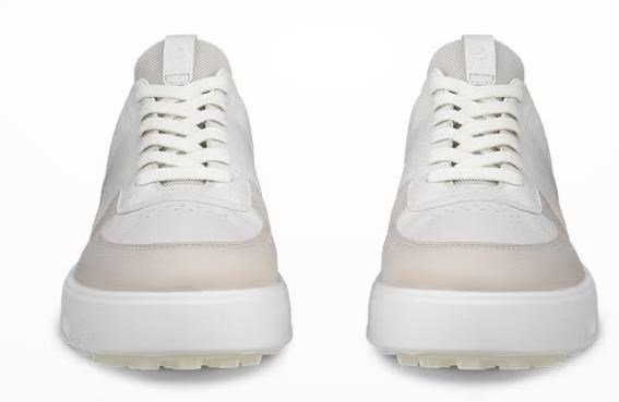 Ecco Street 720 ladies golf shoes, gravel/white/dusty blue