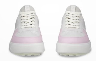Ecco Street 720 ladies golf shoes, white/blush/blossom rose