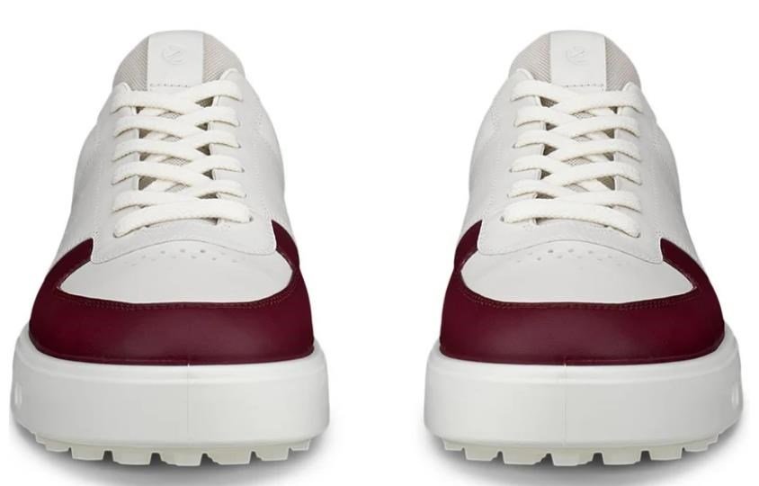 Ecco Street 720 womens golf shoes, dark ruby/white/marine