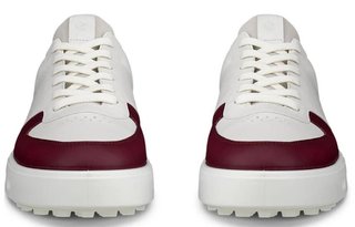 Ecco Street 720 womens golf shoes, dark ruby/white/marine