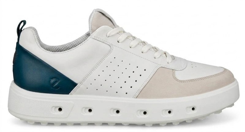 Ecco Ecco Street 720 women's golf shoes, gravel/white/baygreen