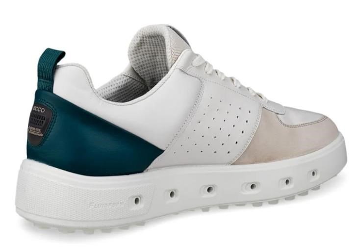 Ecco Ecco Street 720 women's golf shoes, gravel/white/baygreen