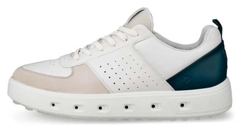 Ecco Ecco Street 720 women's golf shoes, gravel/white/baygreen