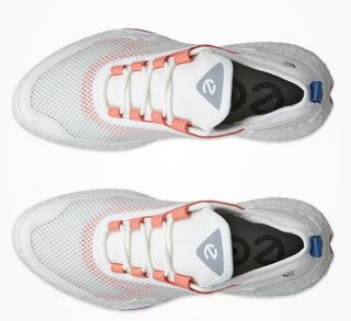 Ecco Biom H5 ladies golf shoes, white/burnt coral