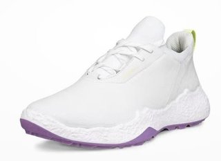 Ecco Biom H5 ladies golf shoes, white/lavender mist