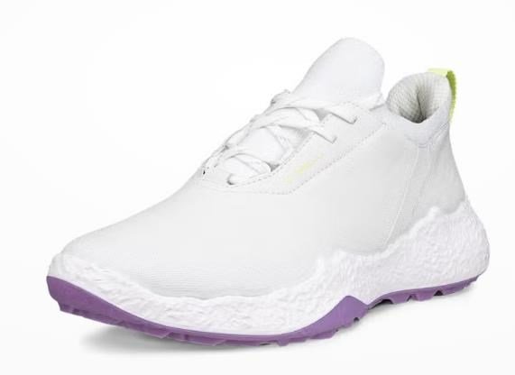 Ecco Biom H5 ladies golf shoes, white/lavender mist