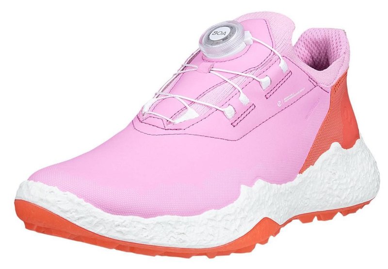 Ecco Biom H5 BOA ladies golf shoes, lilac chiffon/burnt coral