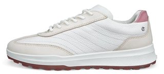 Ecco Street Vibe ladies golf shoes, limestone/white/blush